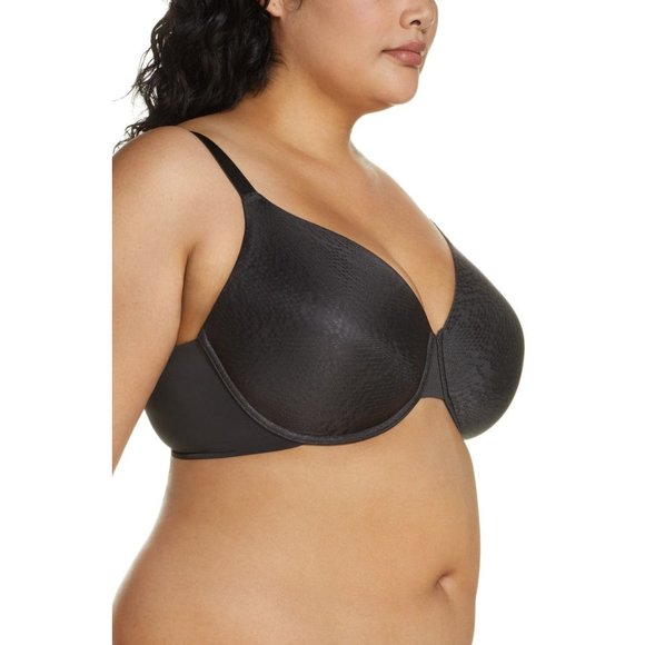 NATORI Conform Full Convertible Underwire T-Shirt Bra Black 34D #731165 NEW - Picture 2 of 11